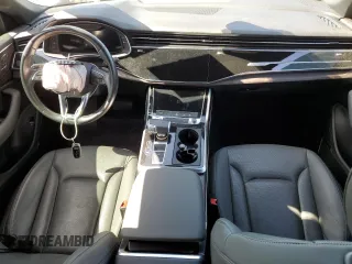 2020 Audi Q8 Premium Plus with VIN WA1EVAF19LD018694, listed as a Copart auction lot 56150484 with 0 mi miles and Salvage Title. Bid and sale history available at carsss.com. Image 8.
