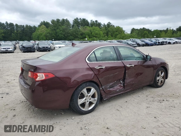 2011 Acura TSX with VIN JH4CU2F67BC011795, listed as a Copart auction lot 57939015 with 128,318 mi miles and Clean title. Bid and sale history available at DreamBid. Image 3.
