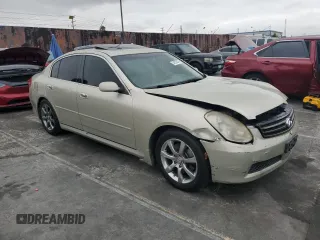 2006 Infiniti G35 with VIN JNKCV51E46M500281, listed as a Copart auction lot 54329375 with 231,730 mi miles and Clean Title. Bid and sale history available at carsss.com. Image 4.