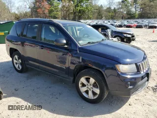2014 Jeep Compass Sport with VIN 1C4NJDBB3ED708638, listed as a Copart auction lot 55122475 with 146,426 mi miles and Clean Title. Bid and sale history available at carsss.com. Image 4.