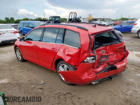 2015 Volkswagen Golf S with VIN 3VWCA7AU5FM514904, listed as a Copart auction lot 60973005 with 101,711 mi miles and Salvage title. Bid and sale history available at DreamBid. Image 2.