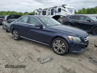 2017 Mercedes-Benz C 300 with VIN WDDWF4KB0HR252813, listed as a Copart auction lot 57310045 with 78,710 mi miles and Non repairable. Bid and sale history available at DreamBid. Image 4.