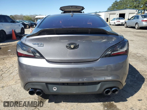 2011 Hyundai Genesis Coupe Grand Touring with VIN KMHHU6KH7BU043433, listed as a Copart auction lot 49282295 with 81,469 mi miles and Salvage title. Bid and sale history available at DreamBid. Image 6.