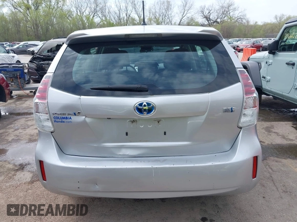 2015 Toyota Prius Two with VIN JTDZN3EU7FJ025812, listed as a IAAI auction lot 41958867 with 129,435 mi miles and . Bid and sale history available at DreamBid. Image 6.