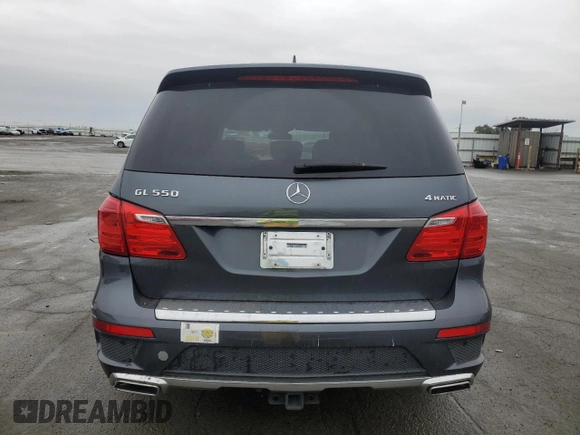 2013 Mercedes-Benz GL-Class GL 550 with VIN 4JGDF7DEXDA166164, listed as a Copart auction lot 43626875 with 69,502 mi miles and Salvage Title. Bid and sale history available at carsss.com. Image 6.