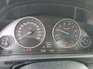 2013 BMW 3 Series 335i xDrive with VIN WBA3B9C56DF140153, listed as a Copart auction lot 46318625 with 91,948 mi miles and Salvage Title. Bid and sale history available at carsss.com. Image 9.
