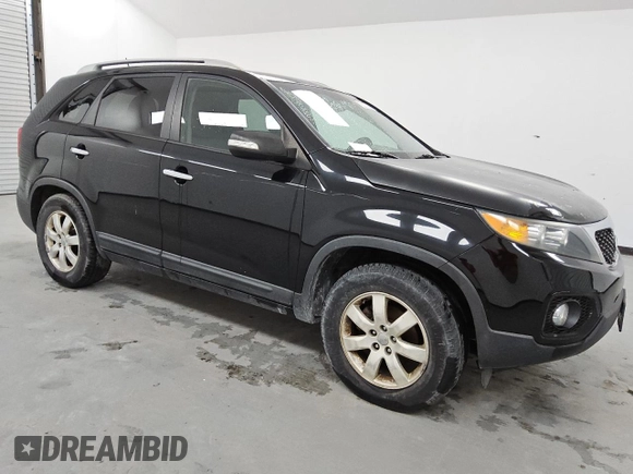 2012 Kia Sorento LX with VIN 5XYKT3A67CG228872, listed as a Copart auction lot 46606225 with 109,989 mi miles and Clean Title. Bid and sale history available at DreamBid. Image 4.