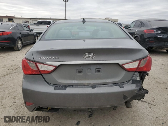 2014 Hyundai Sonata GLS with VIN 5NPEB4AC8EH879564, listed as a Copart auction lot 48043785 with 108,432 mi miles and Clean Title. Bid and sale history available at carsss.com. Image 6.