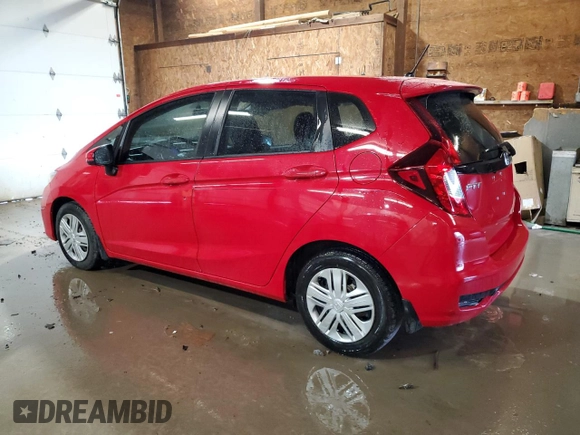 2019 Honda Fit LX with VIN 3HGGK5H46KM753207, listed as a Copart auction lot 61020305 with 25,283 mi miles and Salvage title. Bid and sale history available at DreamBid. Image 2.