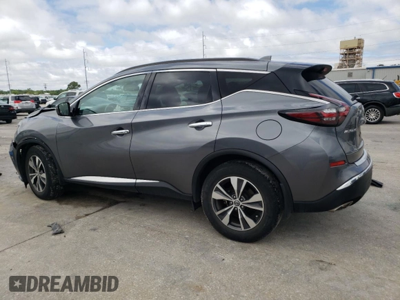 2022 Nissan Murano SV z VIN 5N1AZ2BJ1NC127286, wystawiony jako Copart lot #56514805 z przebiegiem 70 159 mil mil oraz Szkoda całkowita • Salvage title. Historia ofert i sprzedaży dostępna na DreamBid. Obrazek 2.