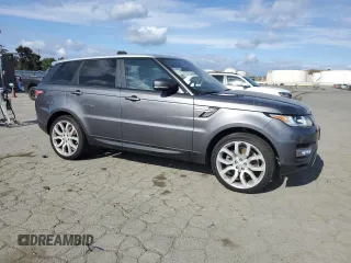 2016 Land Rover Range Rover Sport HSE with VIN SALWR2VF8GA573895, listed as a Copart auction lot 54260095 with 86,640 mi miles and Clean title. Bid and sale history available at DreamBid. Image 4.