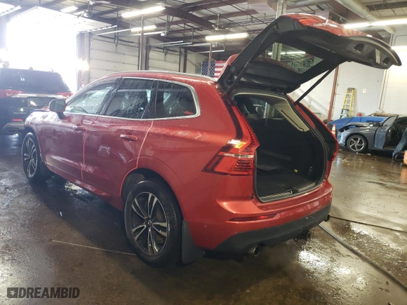 2018 Volvo XC60 Momentum with VIN YV4A22RK8J1014767, listed as a Copart auction lot 44696665 with 49,748 mi miles and Salvage Title. Bid and sale history available at carsss.com. Image 2.