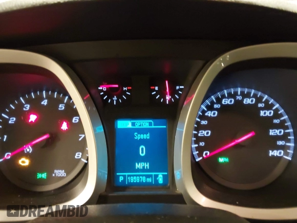 2014 Chevrolet Equinox LT with VIN 1GNALCEK7EZ126230, listed as a IAAI auction lot 41694055 with 195,978 mi miles. Bid and sale history available at carsss.com. Image 7.