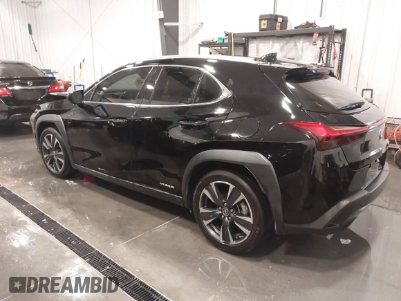 2020 Lexus UX 250h with VIN JTHX9JBH2L2036390, listed as a IAAI auction lot 41403671 with 59,038 mi miles and . Bid and sale history available at DreamBid. Image 3.