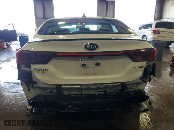 2021 Kia Forte GT-Line with VIN 3KPF34AD9ME414711, listed as a Copart auction lot 57245545 with 62,200 mi miles and Salvage title. Bid and sale history available at DreamBid. Image 6.