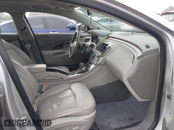 2012 Buick LaCrosse Premium 1 with VIN 1G4GE5E3XCF168614, listed as a IAAI auction lot 40491214 with 215,742 mi miles and . Bid and sale history available at DreamBid. Image 5.