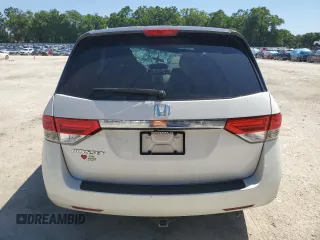2015 Honda Odyssey LX with VIN 5FNRL5H27FB054746, listed as a Copart auction lot 53023405 with 96,548 mi miles and Salvage Title. Bid and sale history available at DreamBid. Image 6.