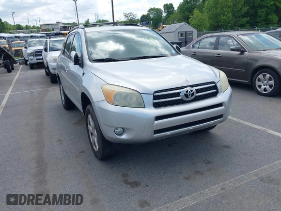 2008 Toyota RAV4 Ltd with VIN JTMZD31V786080588, listed as a IAAI auction lot 42154160 with 207,431 mi miles. Bid and sale history available at carsss.com. Image 6.