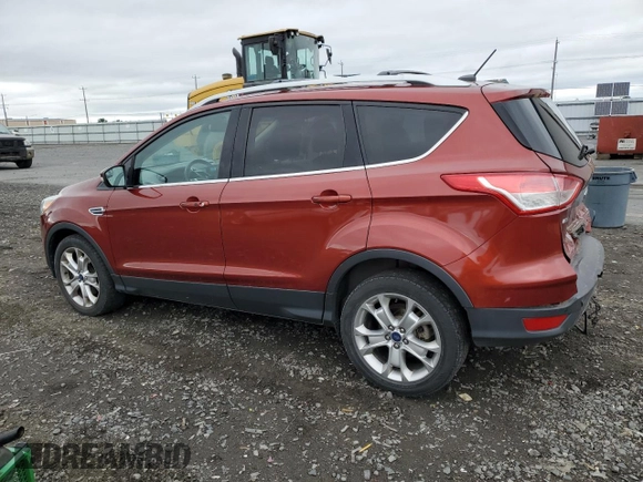 2015 Ford Escape Titanium z VIN 1FMCU9J92FUC37234, wystawiony jako Copart lot #57681855 z przebiegiem 96 973 mil mil oraz Szkoda całkowita • Salvage title. Historia ofert i sprzedaży dostępna na DreamBid. Obrazek 2.
