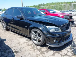 2008 Mercedes-Benz C 63 AMG with VIN WDDGF77X08F179566, listed as a IAAI auction lot 41984926 with 84,266 mi miles and . Bid and sale history available at DreamBid. Image 1.