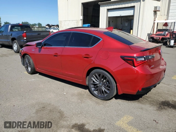 2019 Acura ILX Premium z VIN 19UDE2F89KA010729, wystawiony jako Copart lot #58485564 z przebiegiem 35 968 mil mil oraz Szkoda całkowita • Salvage title. Historia ofert i sprzedaży dostępna na DreamBid. Obrazek 2.