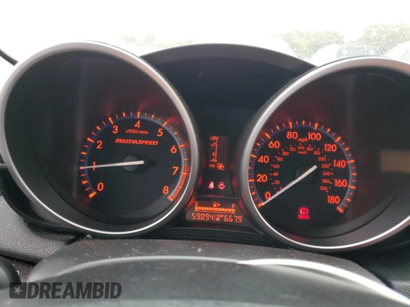 2010 Mazda 3 with VIN JM1BL1H36A1301646, listed as a Copart auction lot 78864454 with 59,894 mi miles and Salvage Title. Bid and sale history available at carsss.com. Image 9.
