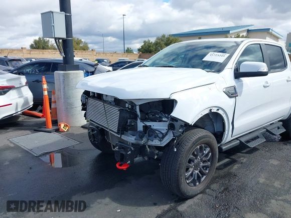 2022 Ford Ranger XL with VIN 1FTER4FH5NLD33039, listed as a IAAI auction lot 41725245 with 21,028 mi miles. Bid and sale history available at carsss.com. Image 6.