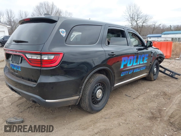 2020 Dodge Durango Pursuit with VIN 1C4SDJFT5LC432154, listed as a IAAI auction lot 41420777 with 60,059 mi miles and . Bid and sale history available at DreamBid. Image 4.