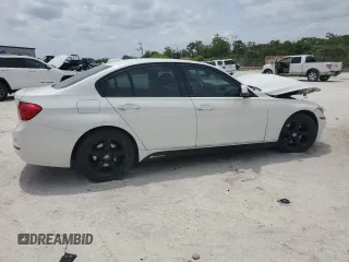 2014 BMW 3 Series 320i with VIN WBA3B1C50EK130907, listed as a Copart auction lot 53980565 with 0 mi miles and Non Repairable. Bid and sale history available at carsss.com. Image 3.