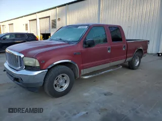 2001 Ford Super Duty F-250 XL with VIN 1FTNW20L21EB21224, listed as a Copart auction lot 81508664 with 167,027 mi miles and Salvage Title. Bid and sale history available at carsss.com. Image 1.