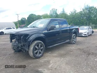 2017 Ford F-150 XL with VIN 1FTEW1EF3HFC74969, listed as a IAAI auction lot 42342096 with 105,624 mi miles and . Bid and sale history available at DreamBid. Image 2.