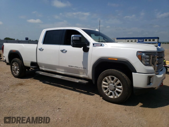 2020 GMC Sierra 3500HD Denali z VIN 1GT49WEY2LF317238, wystawiony jako Copart lot #61554414 z przebiegiem Nie podano mil oraz Szkoda całkowita • Salvage title. Historia ofert i sprzedaży dostępna na DreamBid. Obrazek 4.