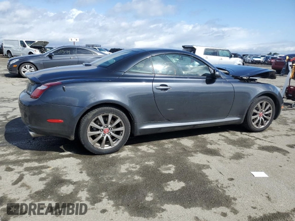 2006 Lexus SC 430 with VIN JTHFN48Y469003113, listed as a Copart auction lot 49112775 with 59,639 mi miles and Salvage title. Bid and sale history available at DreamBid. Image 3.