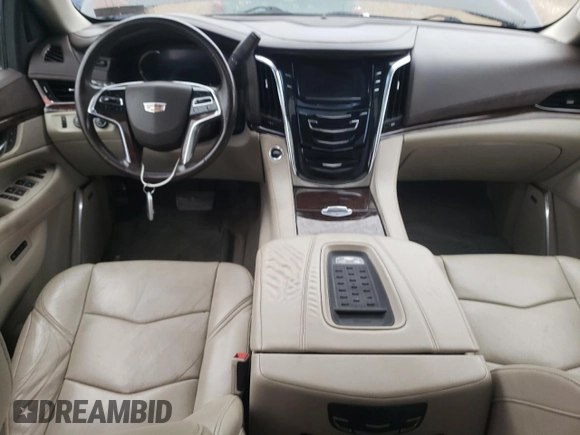 2016 Cadillac Escalade Luxury Collection z VIN 1GYS4BKJ9GR428387, wystawiony jako Copart lot #59757775 z przebiegiem Nie podano mil oraz Czysty tytuł • Clean title. Historia ofert i sprzedaży dostępna na DreamBid. Obrazek 8.