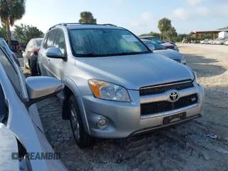 2011 Toyota RAV4 Ltd with VIN 2T3DK4DV9BW049091, listed as a IAAI auction lot 41863538 with 155,893 mi miles. Bid and sale history available at carsss.com. Image 1.