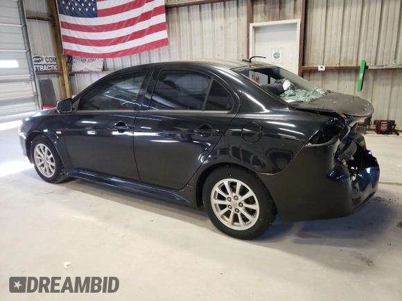 2014 Mitsubishi Lancer ES with VIN JA32U2FU1EU012370, listed as a Copart auction lot 67498224 with 105,594 mi miles and Salvage Title. Bid and sale history available at carsss.com. Image 2.