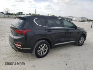 2019 Hyundai Santa Fe SE with VIN 5NMS23AD8KH004046, listed as a Copart auction lot 53696295 with 149,529 mi miles and Clean Title. Bid and sale history available at carsss.com. Image 3.
