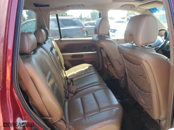 2006 Honda Pilot EX-L with VIN 5FNYF28586B012730, listed as a Copart auction lot 67161614 with 141,287 mi miles and Salvage Title. Bid and sale history available at carsss.com. Image 11.