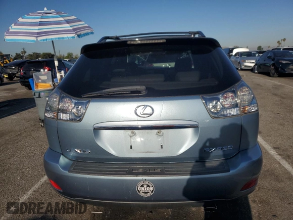 2009 Lexus RX 350 with VIN 2T2GK31UX9C062502, listed as a Copart auction lot 51710965 with 146,449 mi miles and Salvage Title. Bid and sale history available at DreamBid. Image 6.