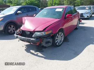 2007 Acura TSX with VIN JH4CL96847C017624, listed as a IAAI auction lot 42004715 with 180,411 mi miles. Bid and sale history available at carsss.com. Image 2.