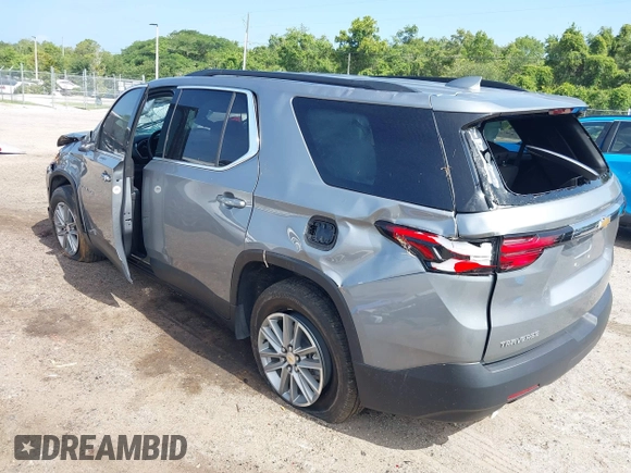 2023 Chevrolet Traverse LT Cloth z VIN 1GNERGKW5PJ298370, wystawiony jako IAAI lot #42435055 z przebiegiem Nie podano mil oraz . Historia ofert i sprzedaży dostępna na DreamBid. Obrazek 3.