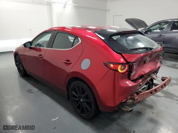 2024 Mazda Mazda3 Hatchback 2.5 S Select Sport with VIN JM1BPAKM1R1712874, listed as a Copart auction lot 44733825 with 26,999 mi miles and Clean Title. Bid and sale history available at carsss.com. Image 2.