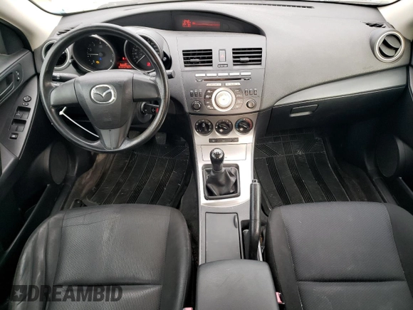 2011 Mazda 3 GX with VIN JM1BL1KF6B1397122, listed as a Copart auction lot 80616184 with 377,342 mi miles and Salvage Title. Bid and sale history available at carsss.com. Image 8.