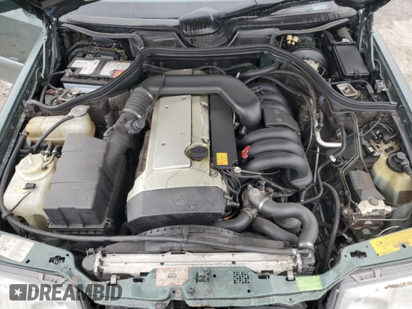 1993 Mercedes-Benz 300 with VIN WDBEA92E7PF259851, listed as a Copart auction lot 50561015 with 214,346 mi miles and Salvage Title. Bid and sale history available at DreamBid. Image 11.