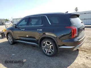 2023 Hyundai Palisade Limited z VIN KM8R54GE5PU561536, wystawiony jako Copart lot #52504085 z przebiegiem 22 635 mil mil oraz Szkody całkowita. Historia ofert i sprzedaży dostępna na DreamBid. Obrazek 2.
