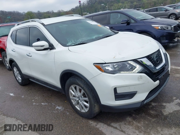 2017 Nissan Rogue SL with VIN 5N1AT2MV7HC854485, listed as a IAAI auction lot 41999131 with 155,181 mi miles. Bid and sale history available at carsss.com. Image 1.