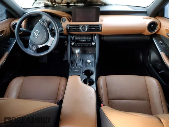 2023 Lexus IS 300 with VIN JTHDA1D28P5127557, listed as a Copart auction lot 88539325 with Not provided miles and Salvage title. Bid and sale history available at DreamBid. Image 8.