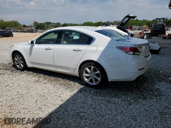 2012 Acura TL Tech Auto with VIN 19UUA8F5XCA008722, listed as a Copart auction lot 52708735 with 296,952 mi miles and Salvage Title. Bid and sale history available at carsss.com. Image 2.