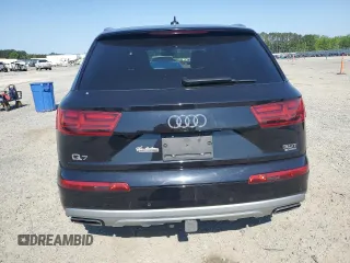 2017 Audi Q7 Premium Plus with VIN WA1LAAF71HD051770, listed as a Copart auction lot 53106825 with 88,833 mi miles and Salvage title. Bid and sale history available at DreamBid. Image 6.