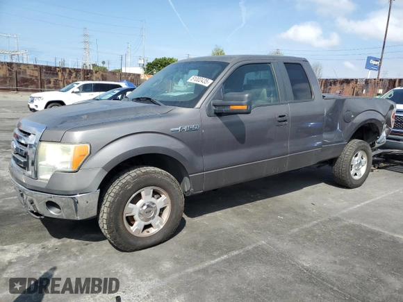 2009 Ford F-150 STX with VIN 1FTRX128X9KB12348, listed as a Copart auction lot 51002435 with 349,277 mi miles and Salvage Title. Bid and sale history available at carsss.com. Image 1.